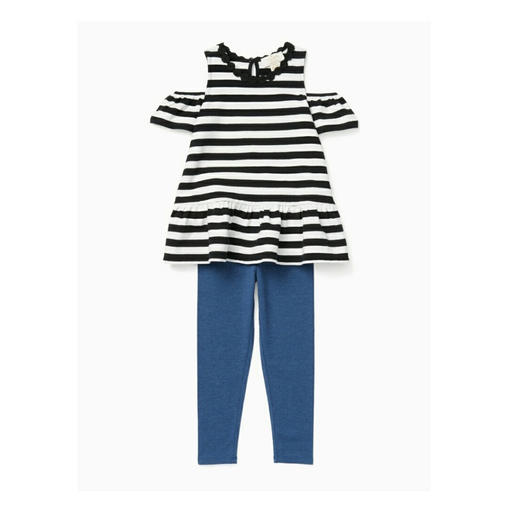 ♠️Kate Spade♠️Toddlers' Cold Shoulder Legging Set